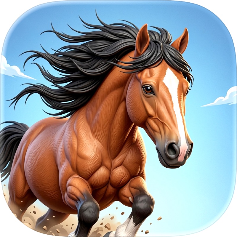 Wild Horse Stable Race Fun Sim screenshot 9