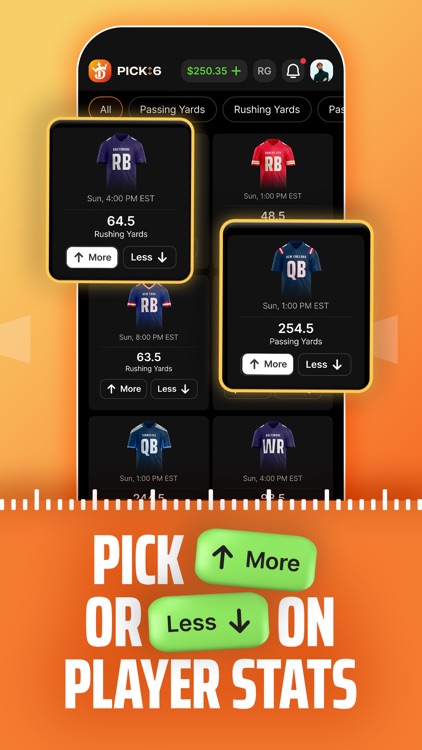 Pick6 DraftKings Fantasy Picks