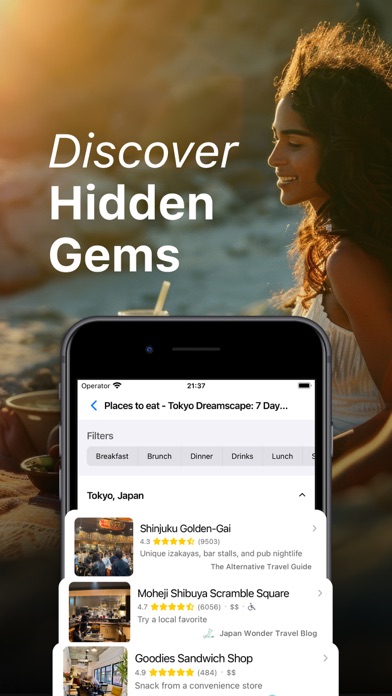 AI TravelBuddy Planner Guide Screenshot