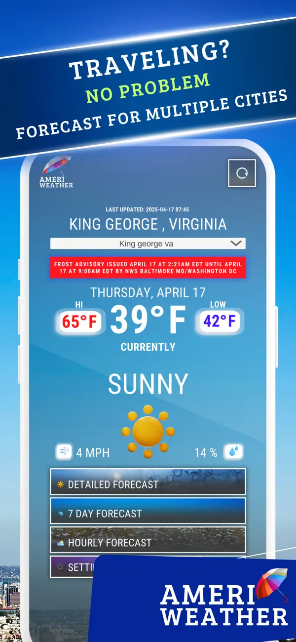 #6. Ameri Weather (iOS) 由: Carlton Payne III
