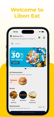 Zistou Delivery screenshot