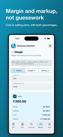 Business Calculator: Offline iPhone screenshot