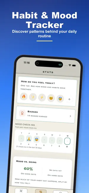 Goals & Habit Tracker: EZPZ screenshot 3