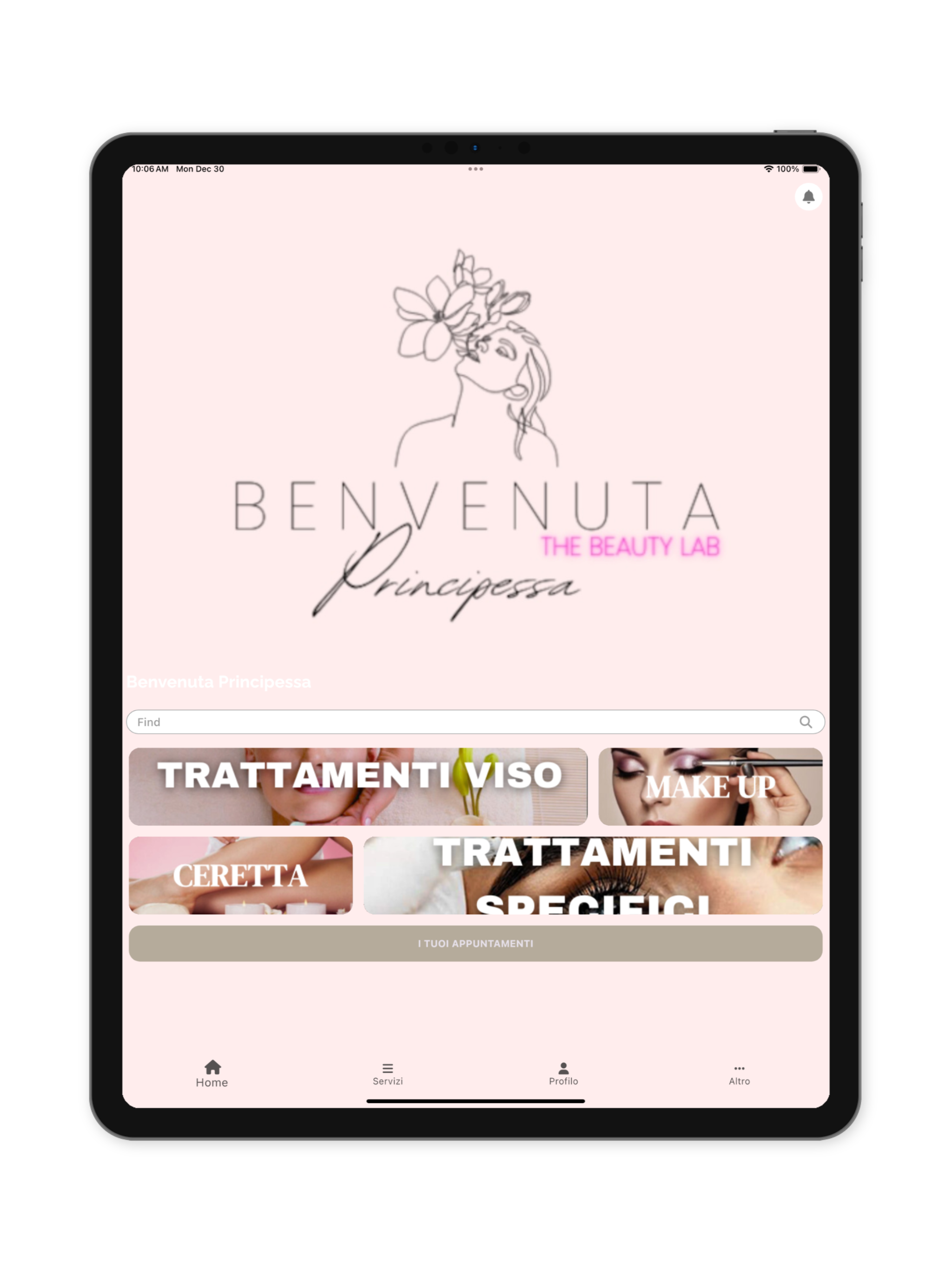 Benvenuta Principessa