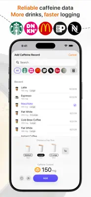 HiCoffee - Caffeine Tracker 2