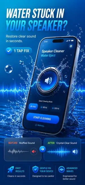 Speaker Cleaner _ Water Eject screenshot 1