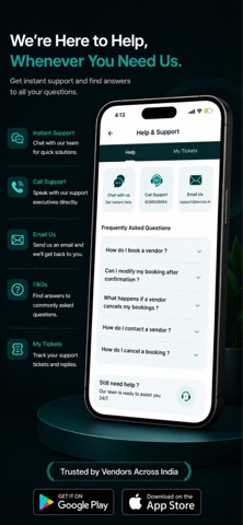 Evnza Vendor screenshot