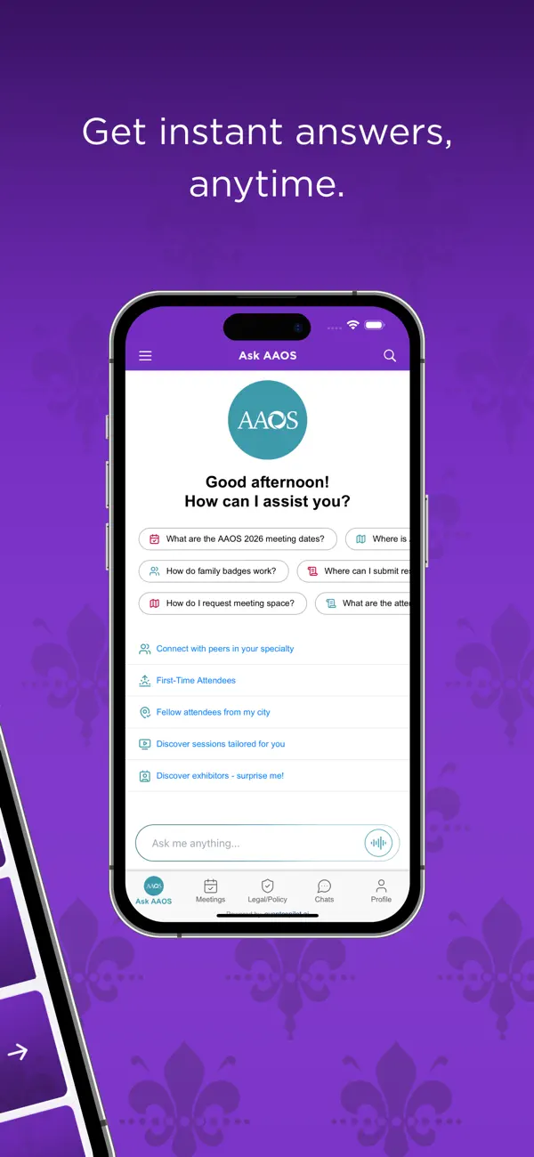 Screenshot #1 pour AAOS Annual Meeting