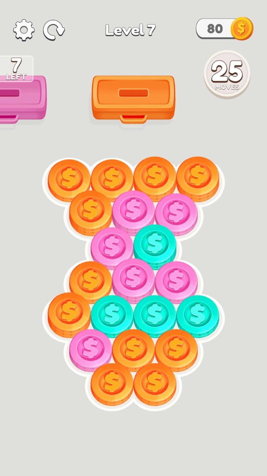 #4. Coin Pile Stack (iOS) 来自: Can Hulagu