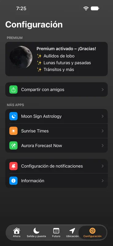 Fase de la luna screenshot 7 of 7
