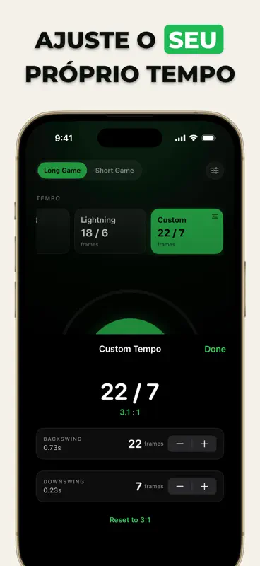 Golf Tempo Pro screenshot 2 of 5