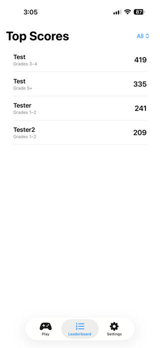 SpellingMatch Screenshot 4 of 5