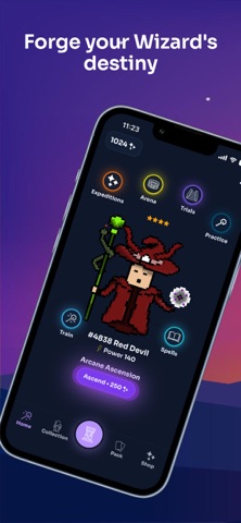Wizard Clash: Arena PvP iPhone screenshot