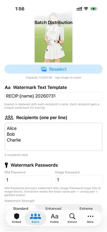 ID Watermark screenshot 2 of 5