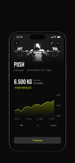 Tunnel – Workout Log screenshot 4