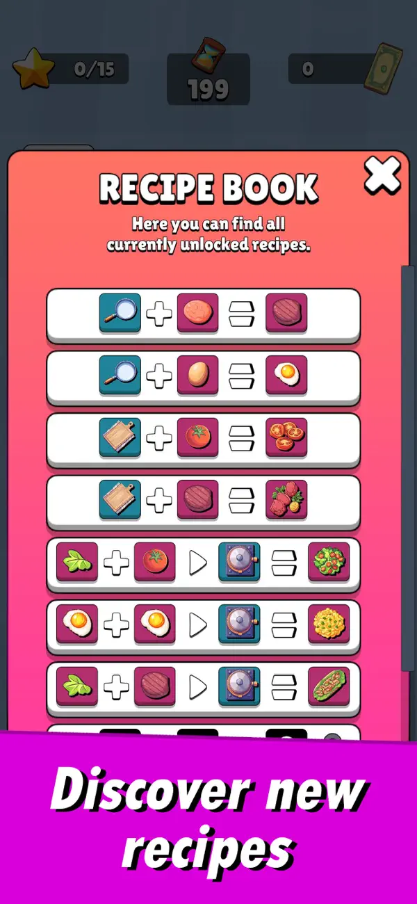 Mini Kitchen Chef Hack screenshot 4 - game app interface