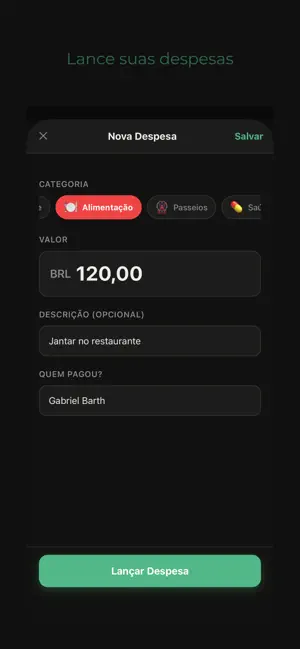 TripBudget - Viagem Planejada screenshot 3
