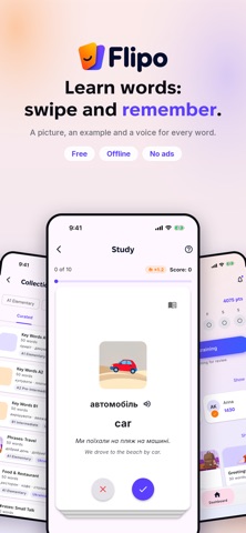 Flipo: Vocabulary Builder Screenshot 1 of 8