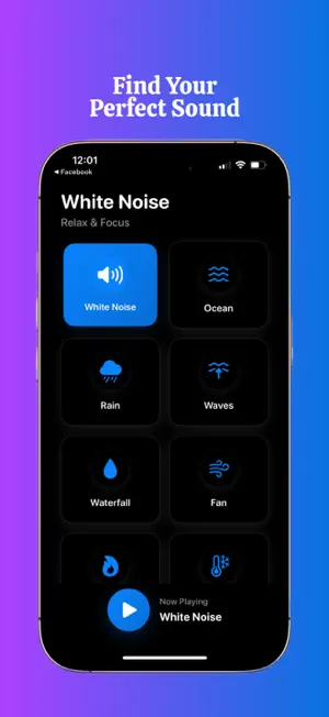 Relaxing White Noise for Sleep screenshot 1