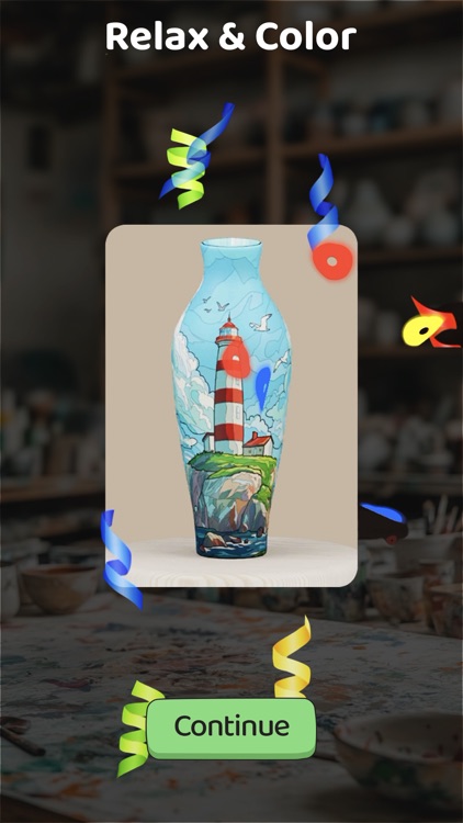 Vase 3D – Color by Number screenshot-5