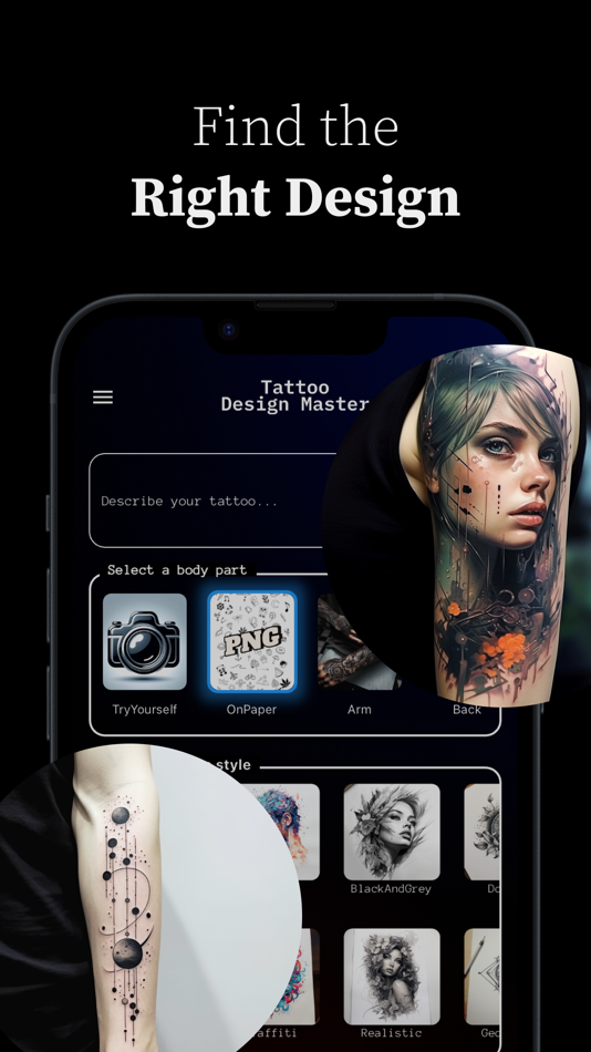 #5. AI Tattoo Design Generator (iOS) 由: BOBY AI YAZILIM ANONIM SIRKETI