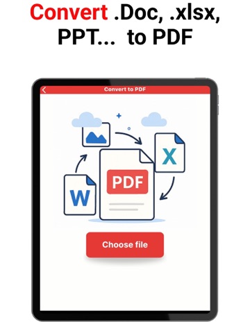 PDF Reader, Editor & Scanner + iPad screenshot