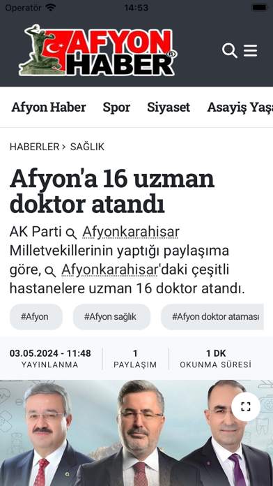 Screenshot #2 pour Afyon Haber