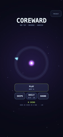 Coreward screenshot 1