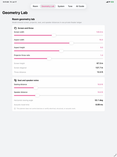 Cinepatch: Theater Ledger screenshot 4