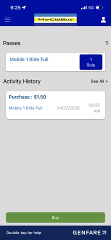 MyCitibus screenshot