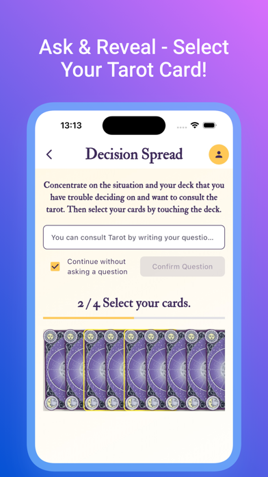 keen psychic reading tarot Screenshot