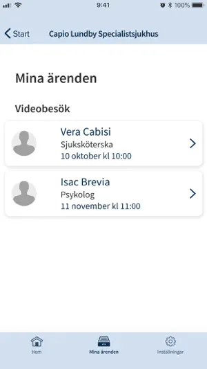 Mitt videomöte screenshot 3