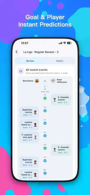 Nutmegly: AI Football Scores screenshot 2