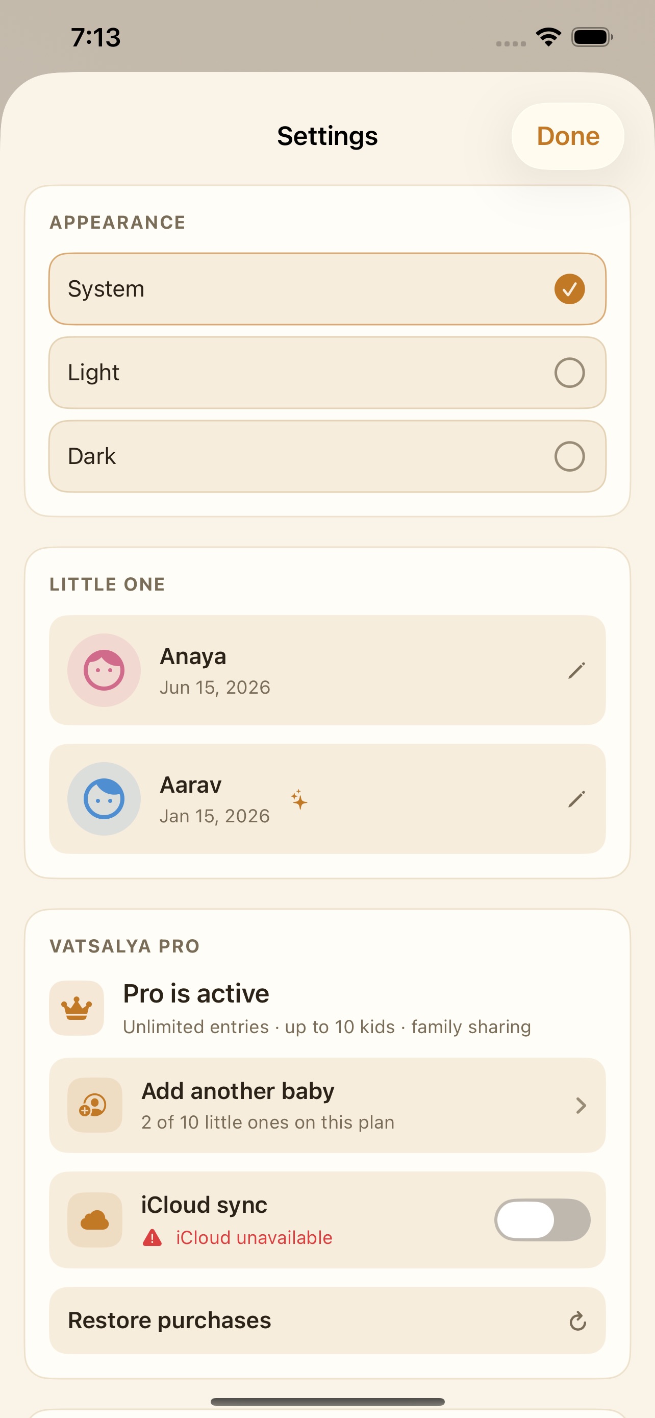 Screenshot 9 of Vatsalya OnDevice Baby Tracker