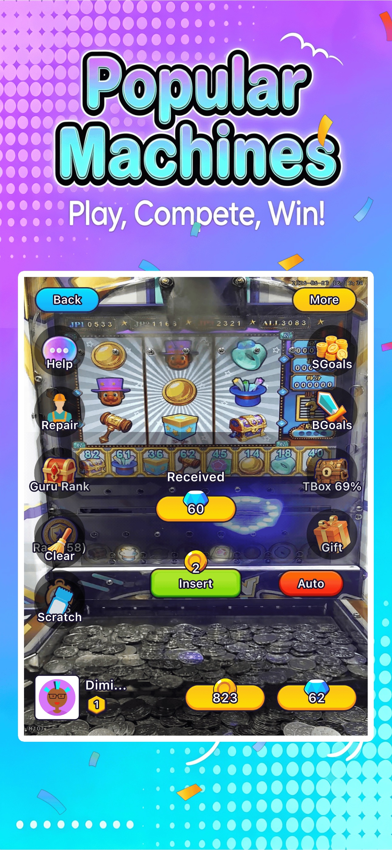 Screenshot 3 of Just Coin Pusher Fun