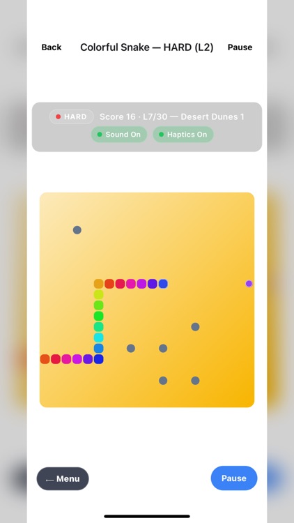 Colorful Snake Game screenshot-5