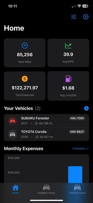 AutoLoggr: Vehicle Tracker screenshot 4