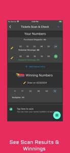 Lottery Scanner & Checker screenshot #4 for iPhone