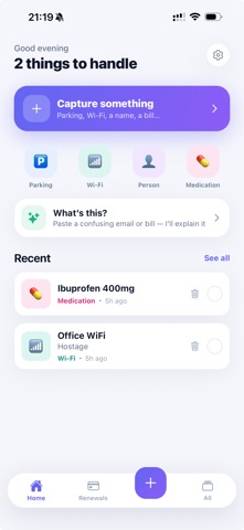 OneTap-A Daily Admin Assistant Screenshot 1 of 8