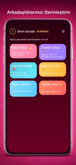 Ask Me More – Derin Sorular iPhone Ekran Görüntüsü 2