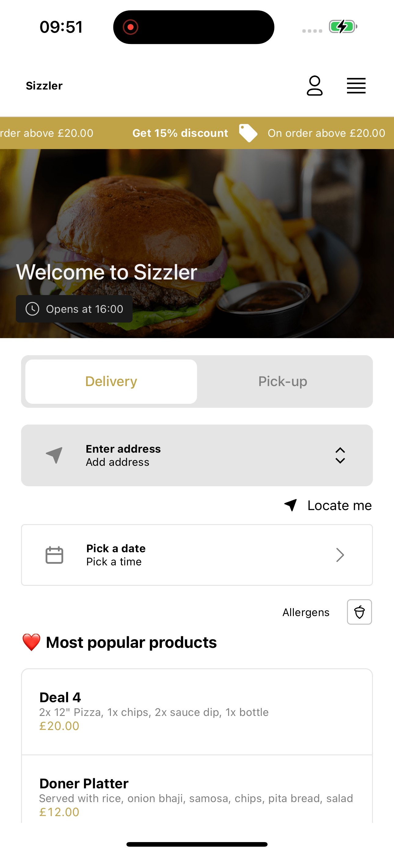 Sizzler UK screenshot 3