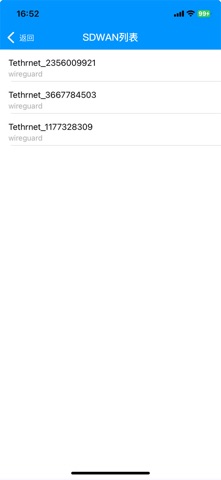 大地云网SDWAN screenshot
