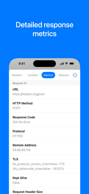 ‎HTTPBot: API & HTTP Client Screenshot
