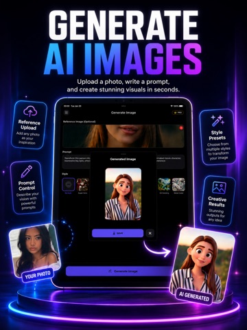 AI Video Generator Dance AI iPad screenshot
