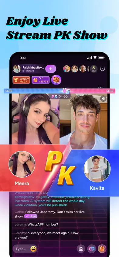 Tikko Live-Live Stream&Party screenshot 3
