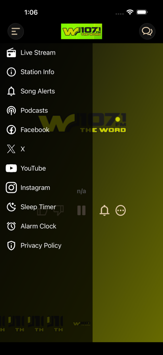 W107FM Screenshot 2 of 5