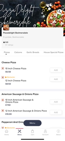 Pizzadelight Skelmersdale screenshot
