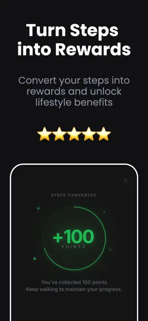 Mooney: Walk & Earn Rewards iPhone screenshot 3