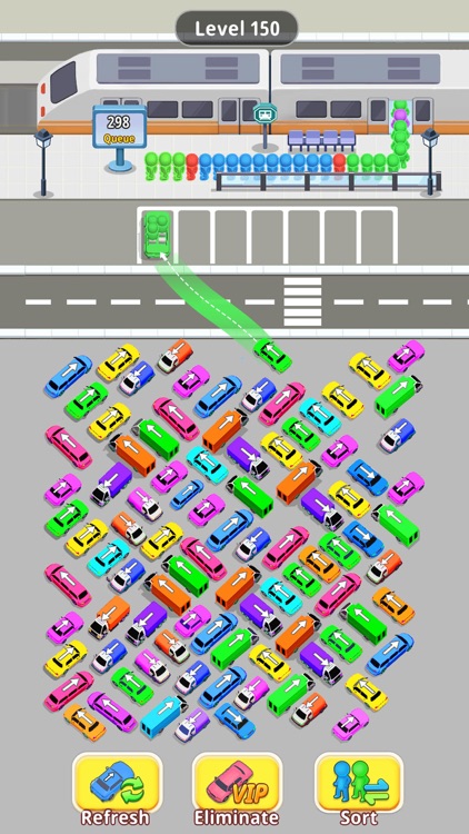 Traffic Out - Car Bus Jam 3D