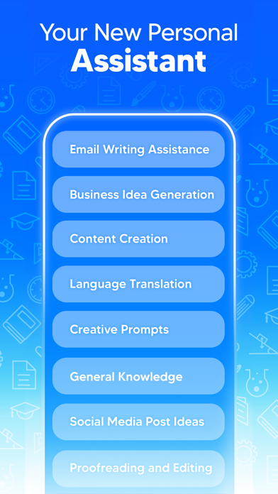 Screenshot #3 pour AI Keyboard Writing Assistant